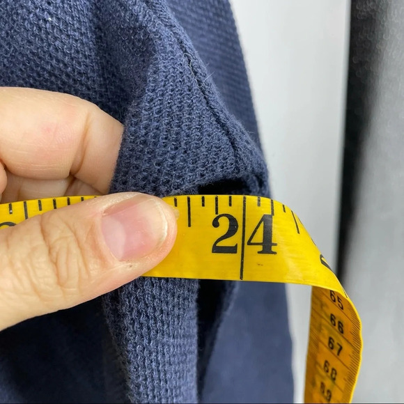 Ralph Lauren 1/3 zip waffle knot pullover L Polo - Picture 4 of 4